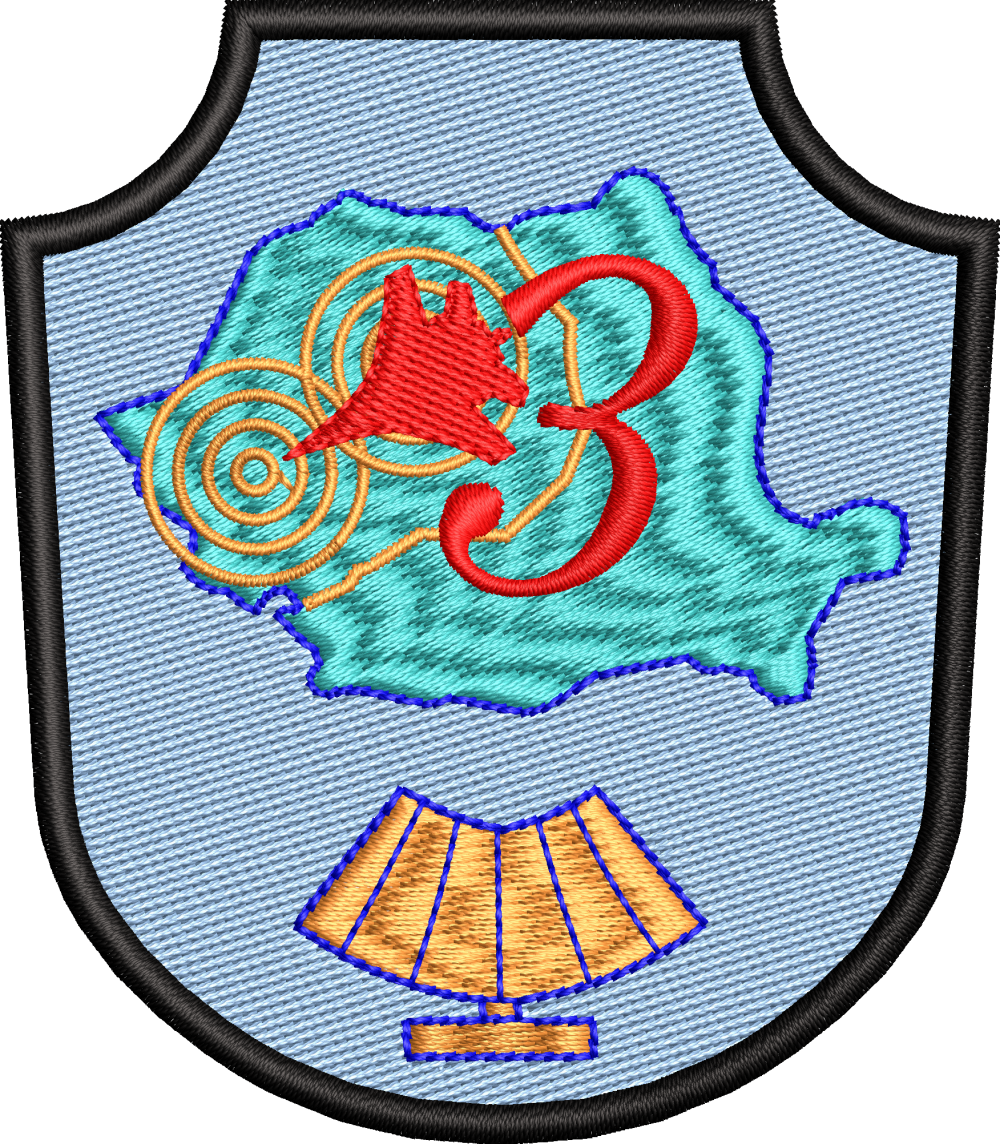 EMBLEMA GRUPUL 3 CERCETARE SI SUPRAVEGHERE PRIN RADIOLOCATIE SI AVERTIZARE TIMPURIE - VERSIUNEA 1